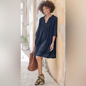 Sundance JP and Mattie Womens Boho Fabienne 
Smocked Drop Waist Lagenlook